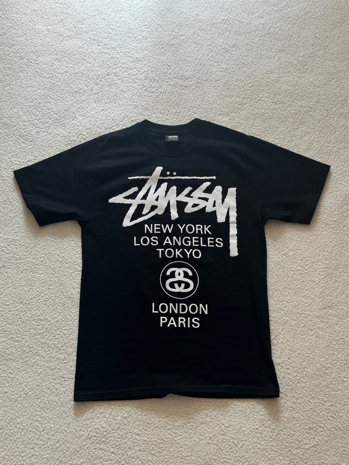 스투시 월드투어 반팔 s 상품이미지1