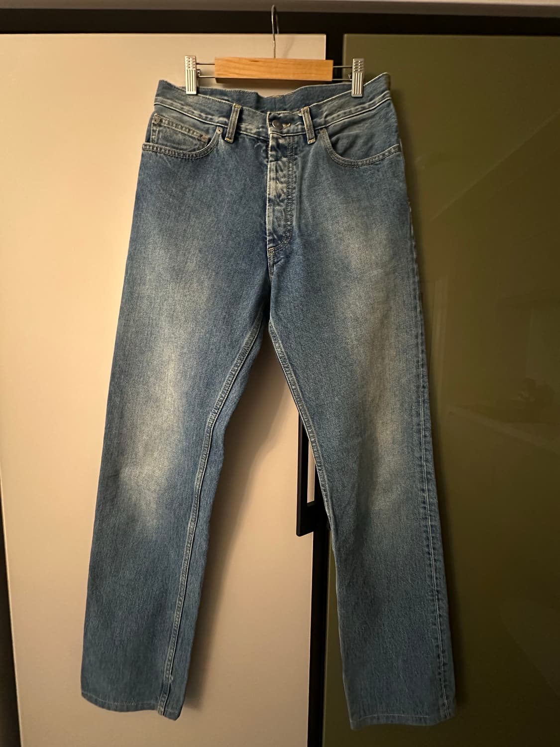 마르지엘라 백 스티치 데님 팬츠 상품이미지1