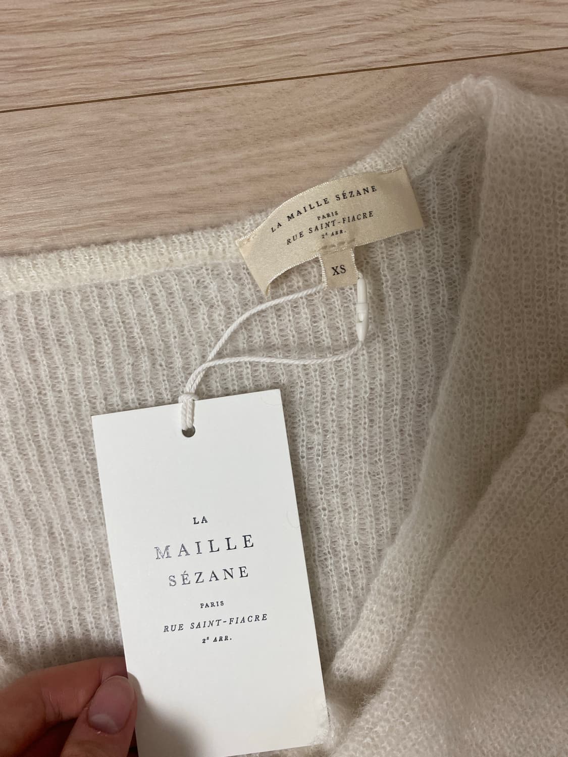 sezan barry cardigan 모헤어 가디건 xs 상품이미지2