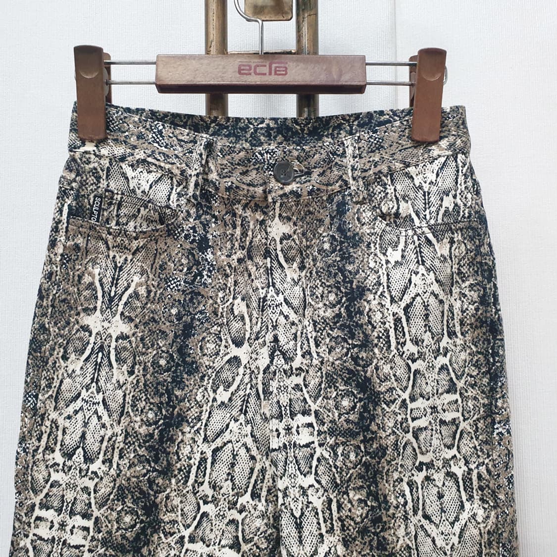 스컬프터 파이톤 부츠컷 팬츠 S 상품이미지2