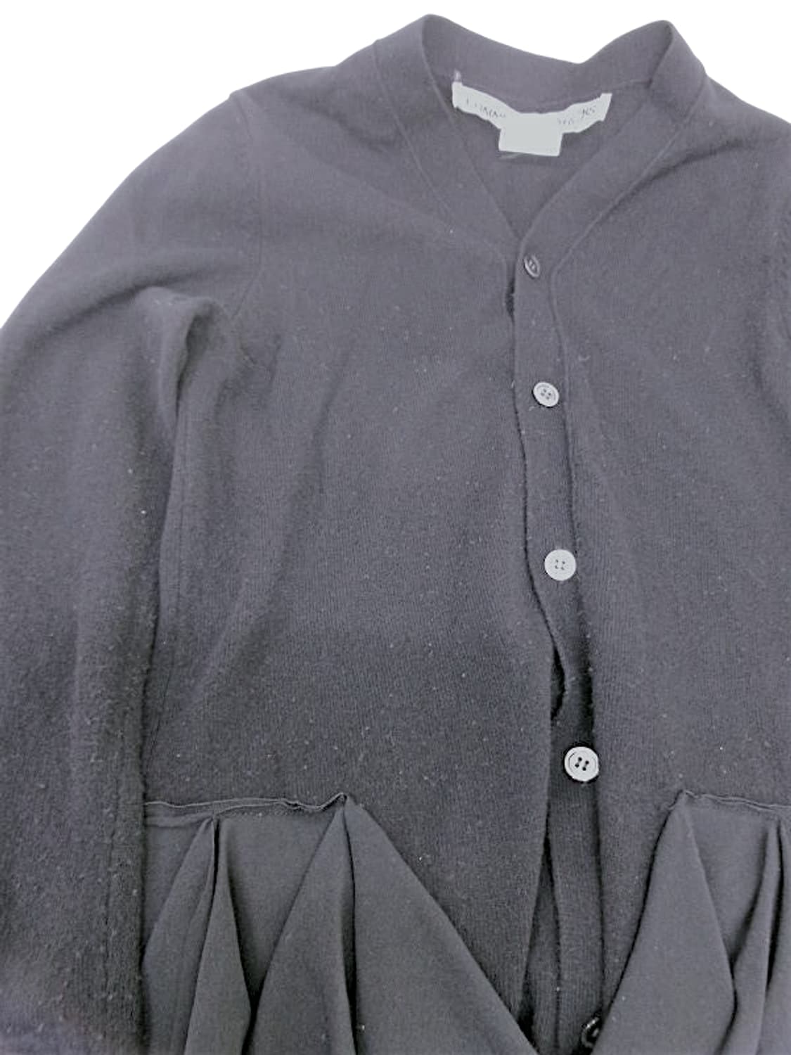 꼼데가르송 울 니트 가디건 상품이미지4