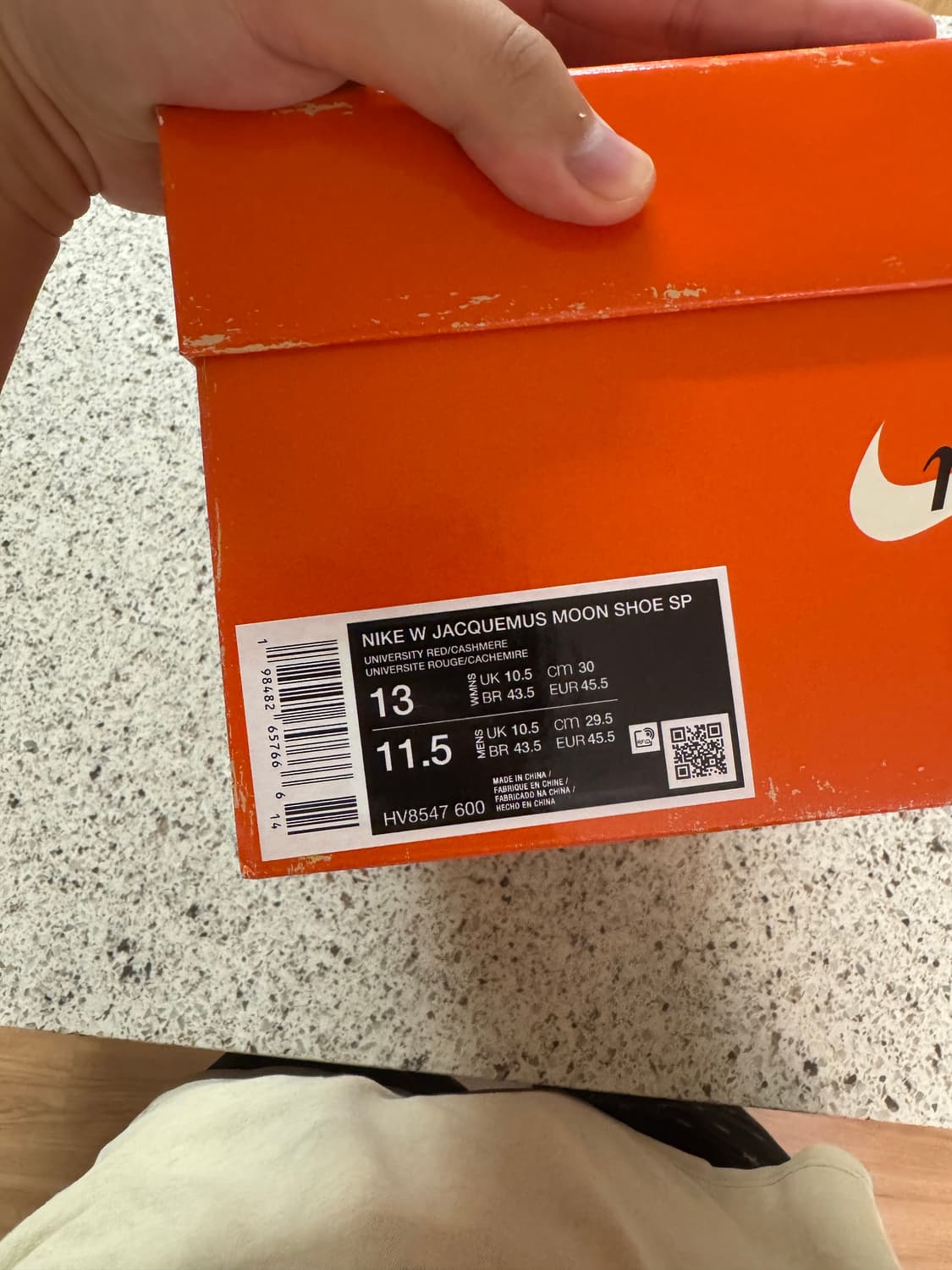 나이지 자크뮈스 문슈즈 레드 M295 상품이미지2