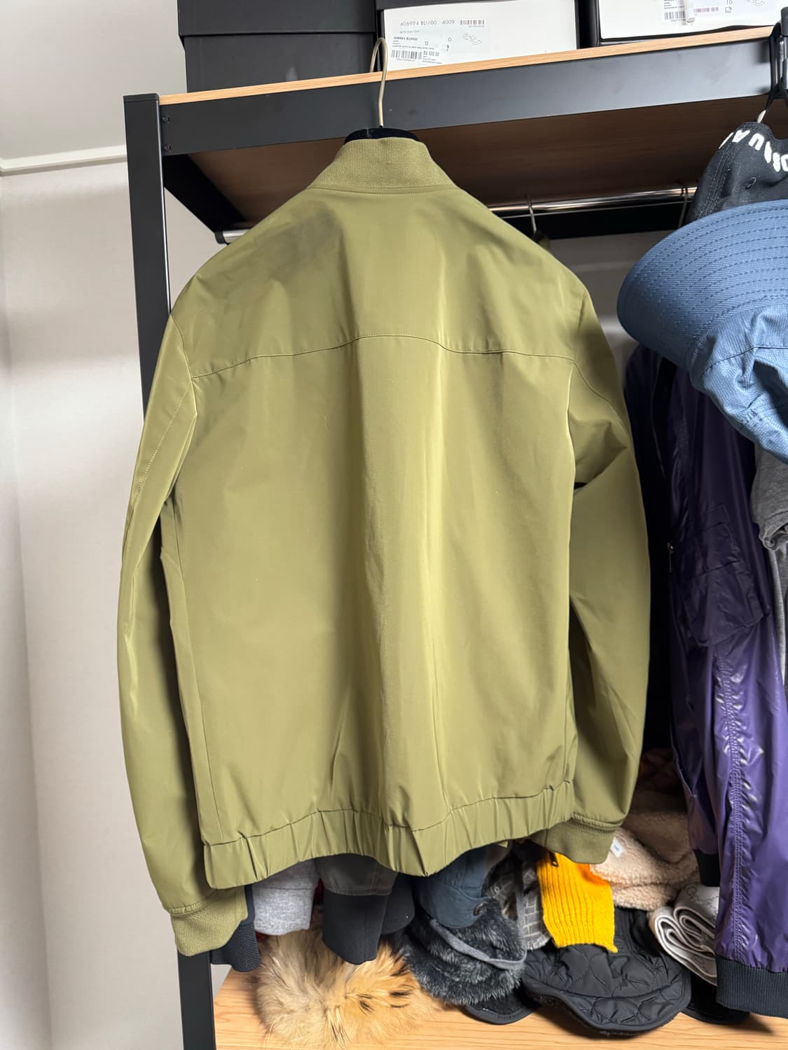 띠어리 그린 블루종 m 상품이미지2