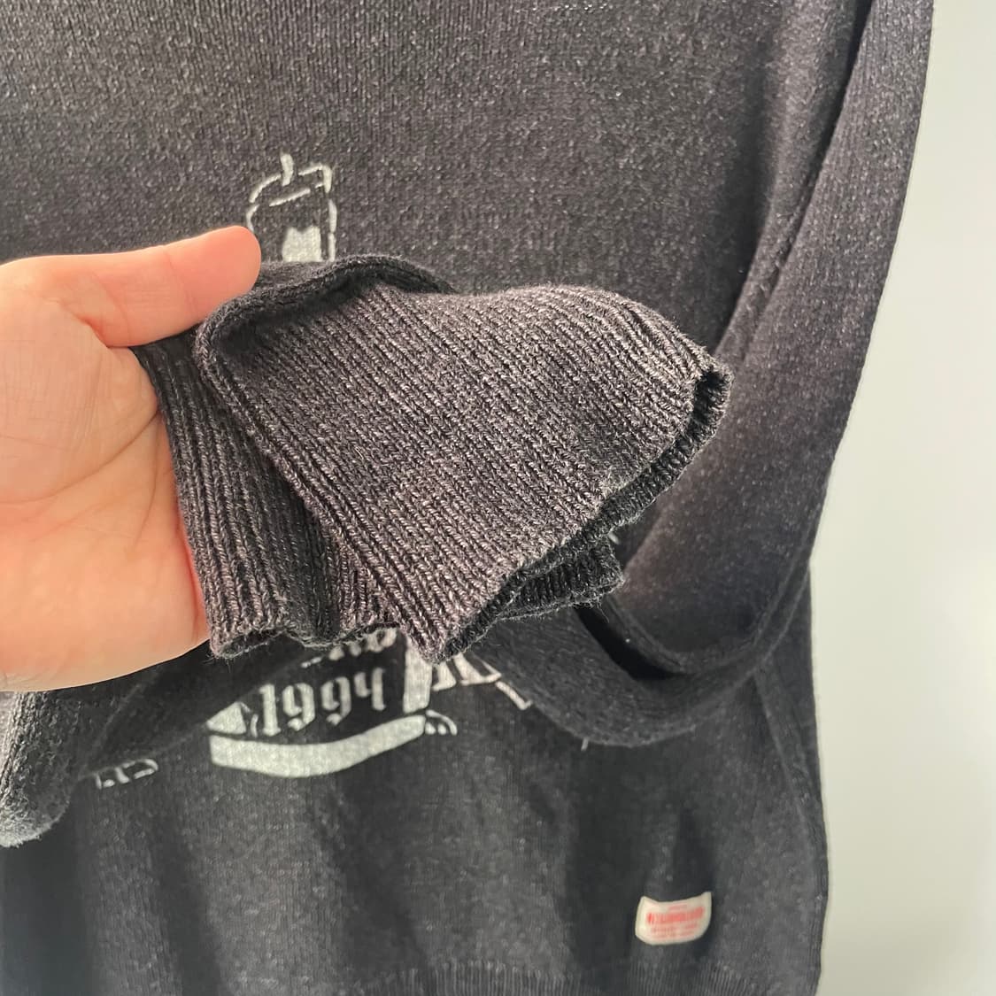 네이버후드 코튼 니트 상품이미지6