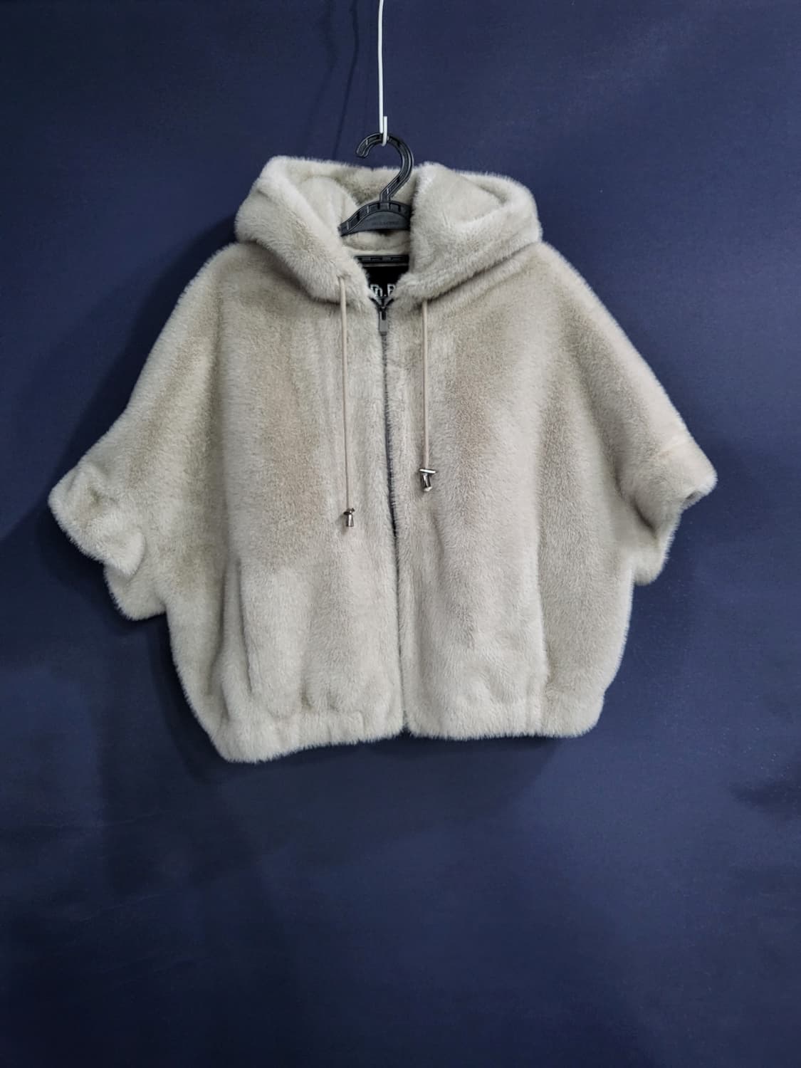 Daniel.B fur 케이프식 페이크퍼 후드자켓 상품이미지1