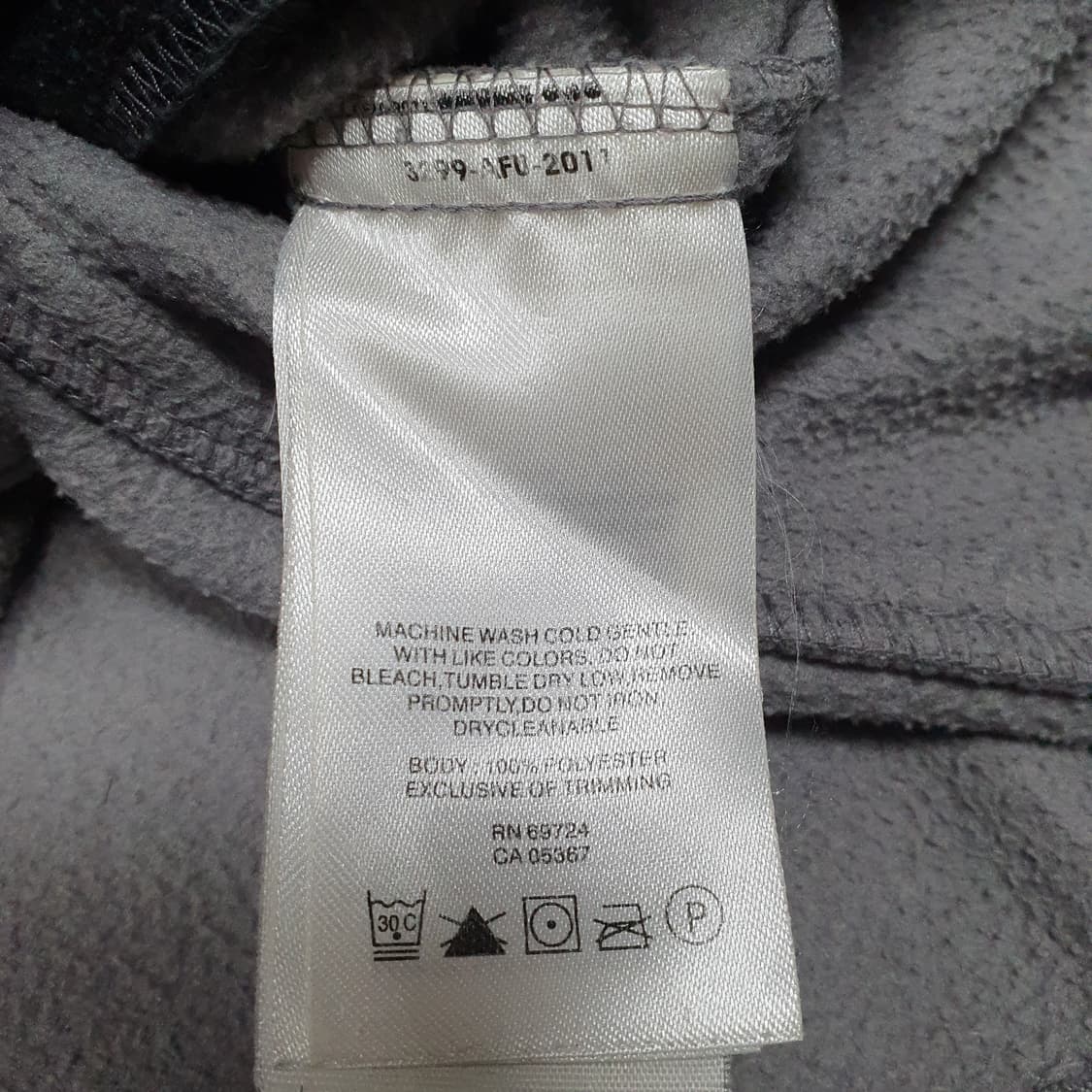 ✨ (바배) 컬럼비아 그레이 플리스 집업 상품이미지4