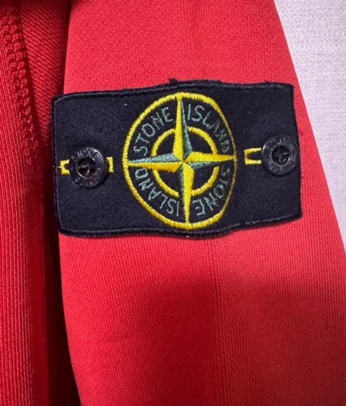 스톤아일랜드 후드집업 레드 (M-L)  상품이미지1