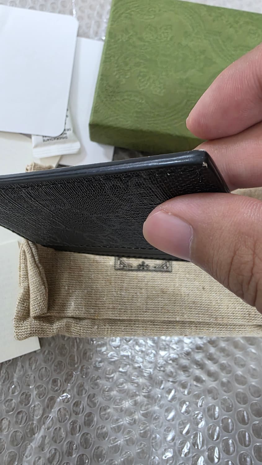 [풀구성,새상품급]구찌 스네이크 카드지갑 블랙 상품이미지5