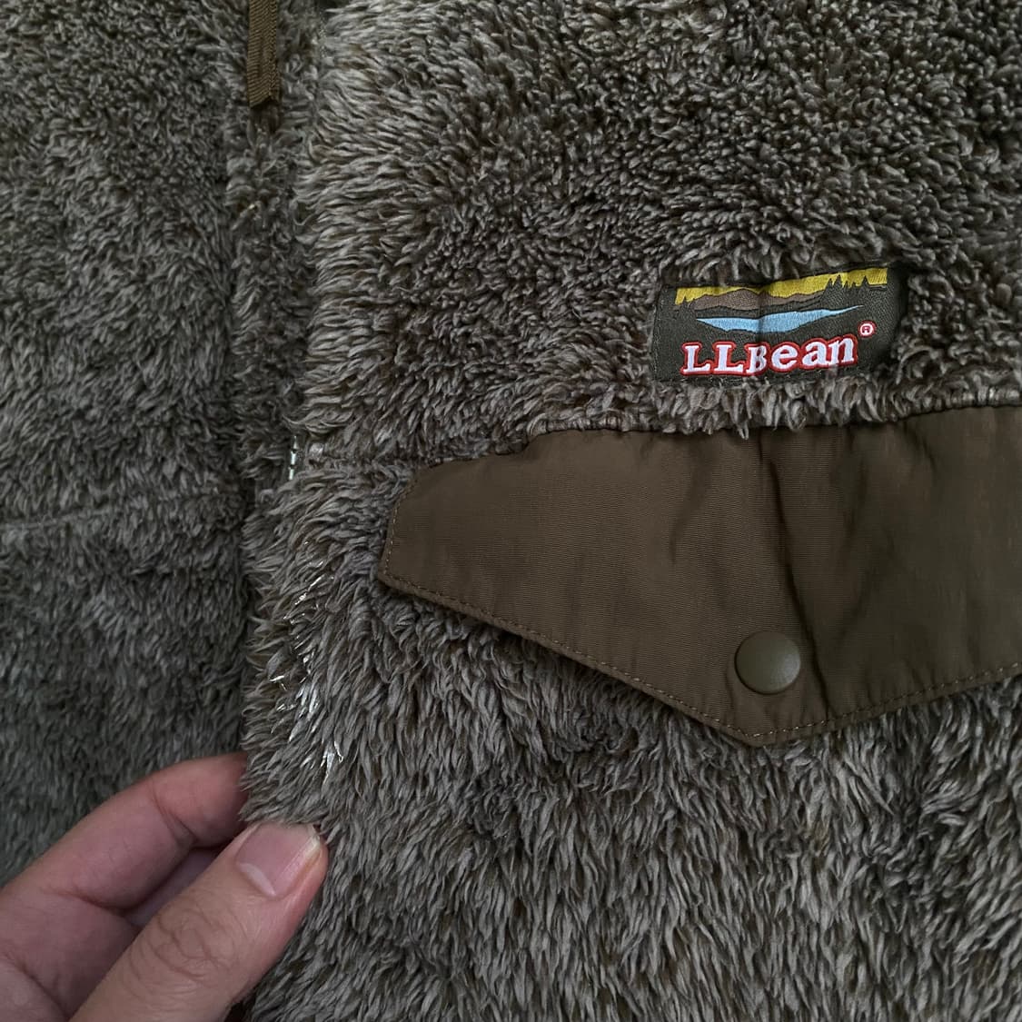 🌊LLBEAN Sherpa Fleece Zip-up 상품이미지8