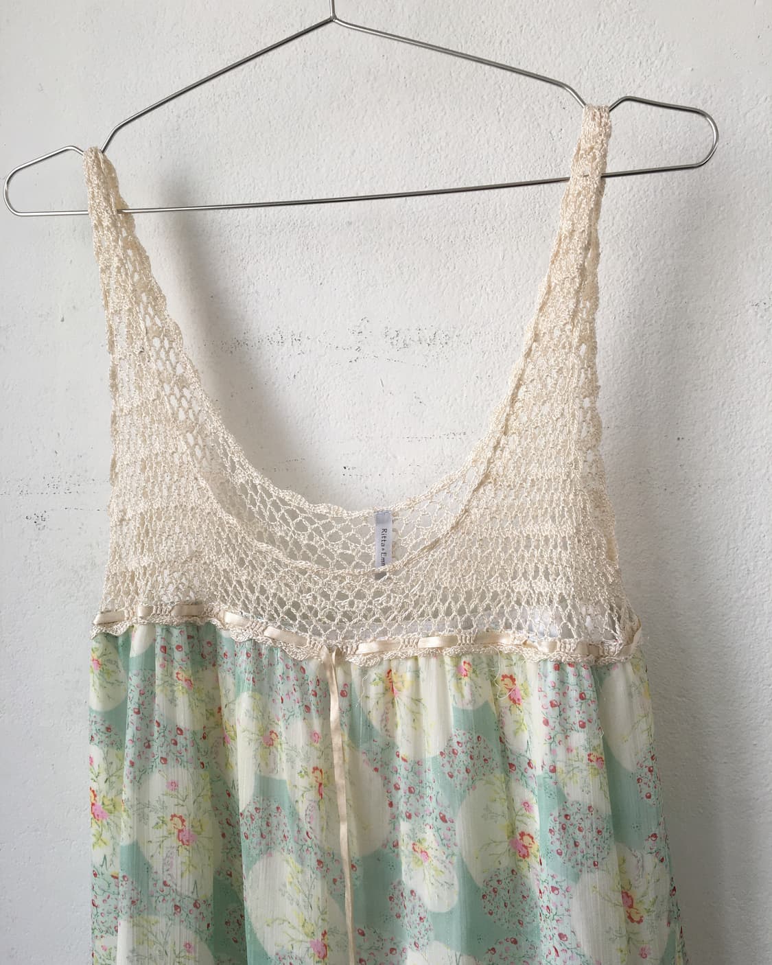 Crochet point pattern sleeveless 상품이미지4