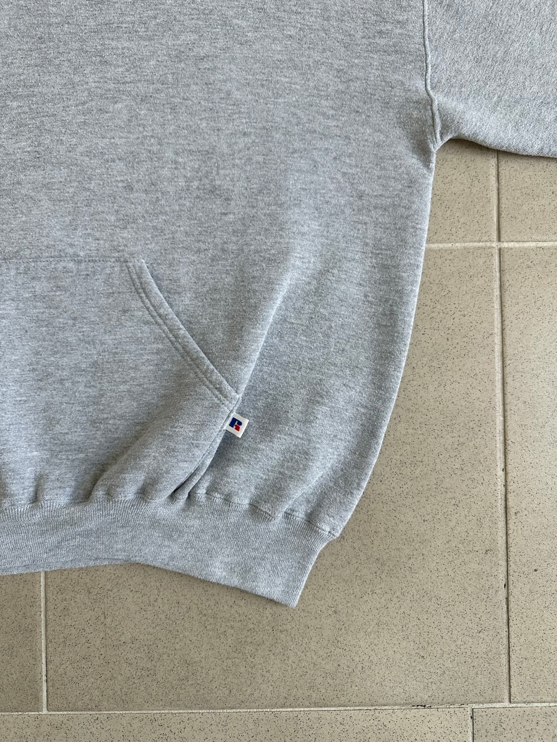 90s 빈티지 러셀 후드 그레이 XXL USA 상품이미지3