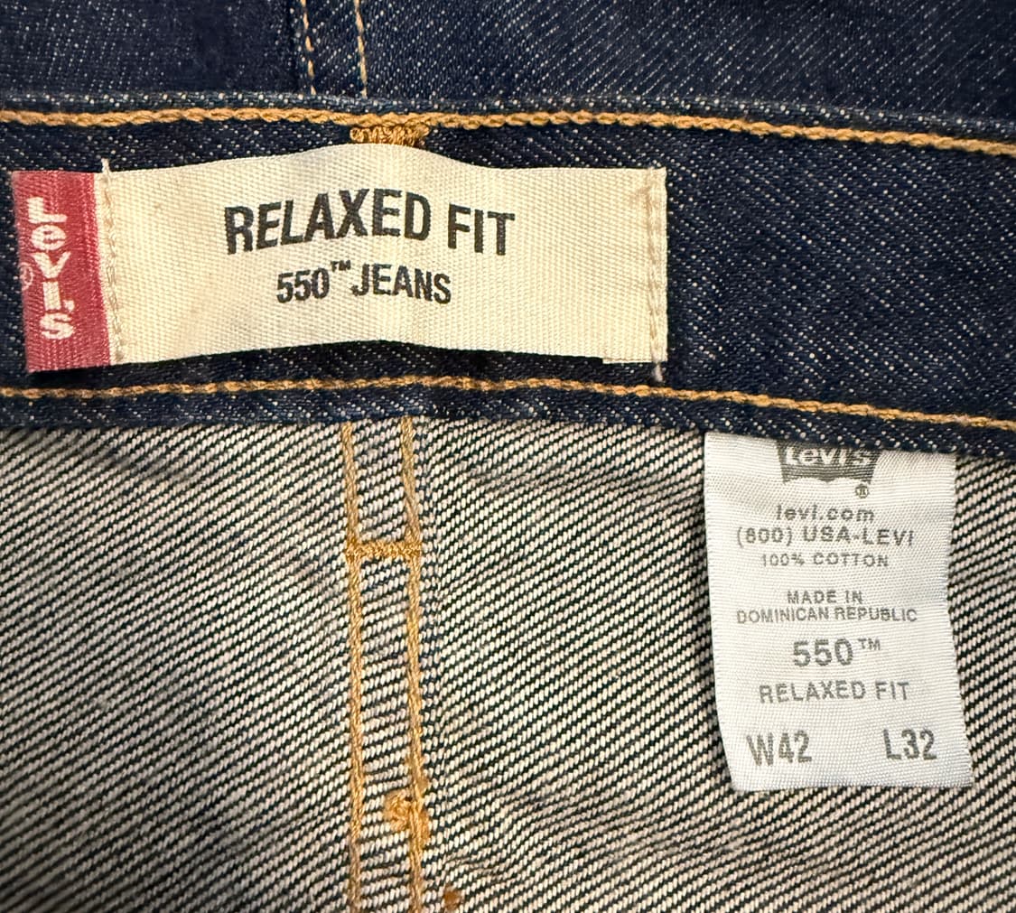 [Dead Stock] Levi’s 550 42/32 데님팬츠 상품이미지4