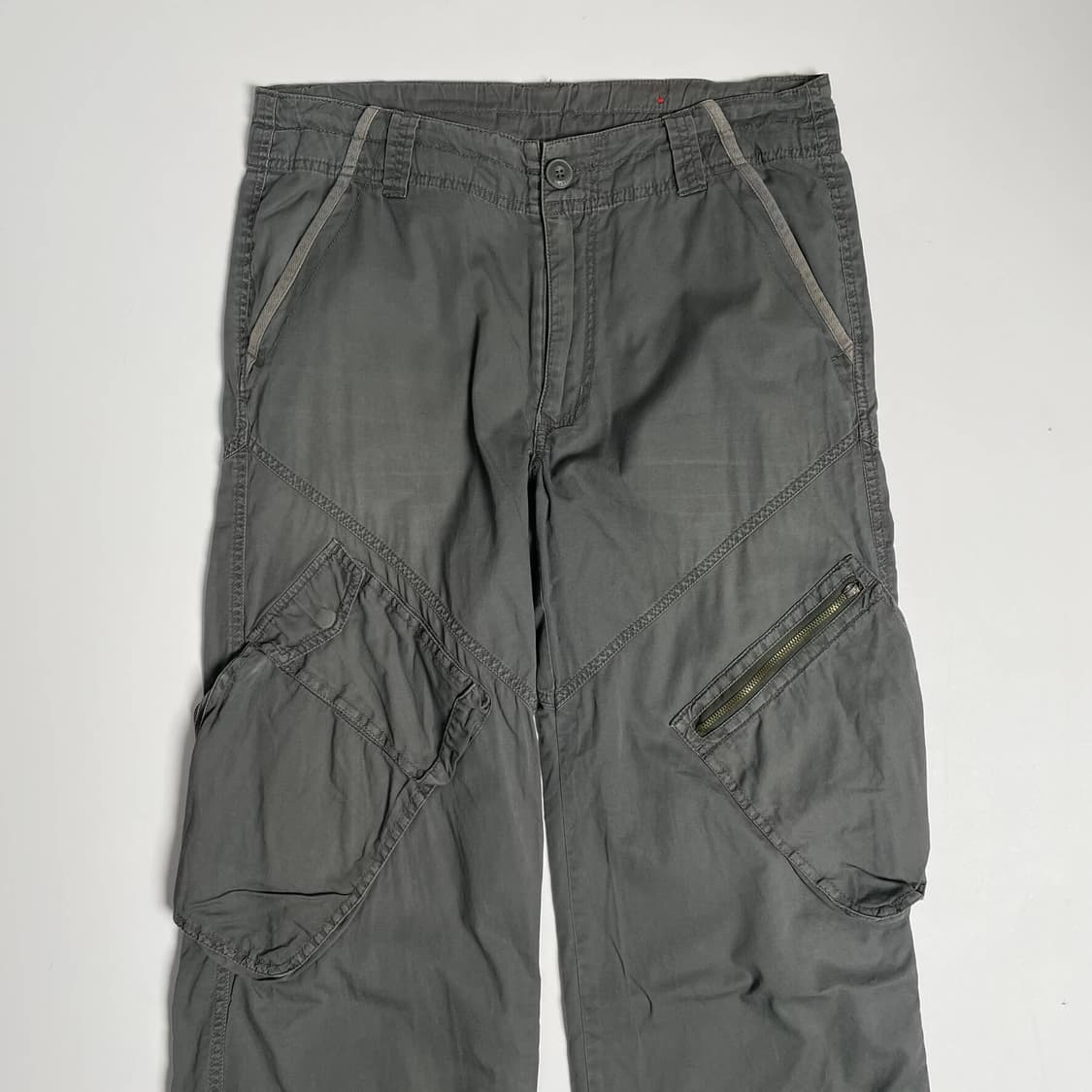 대각 카고 포켓 팬츠 상품이미지2