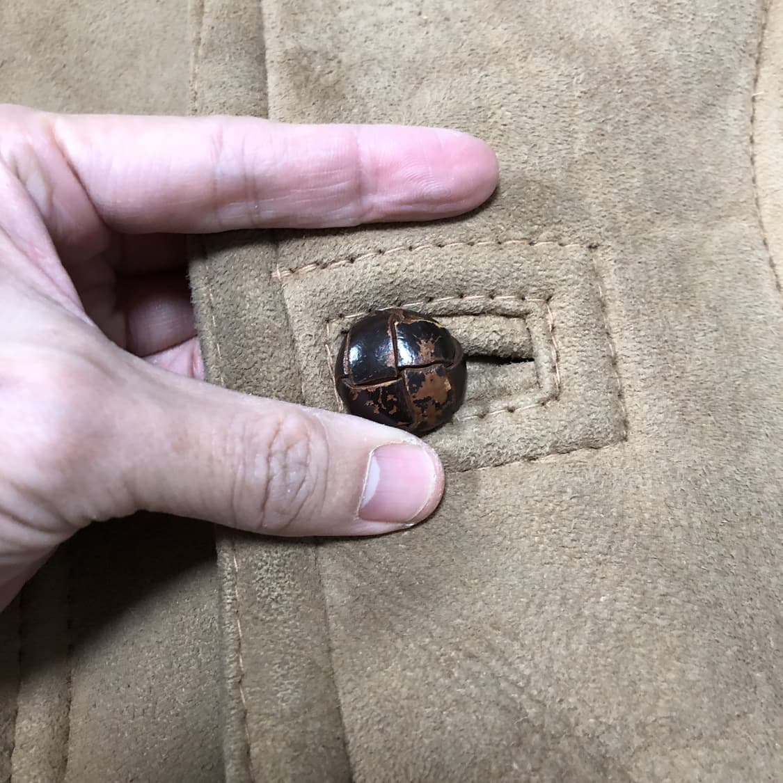 (M-L) Sawyer of Napa 미국제 양털 무스탕 시어링 코트 상품이미지8