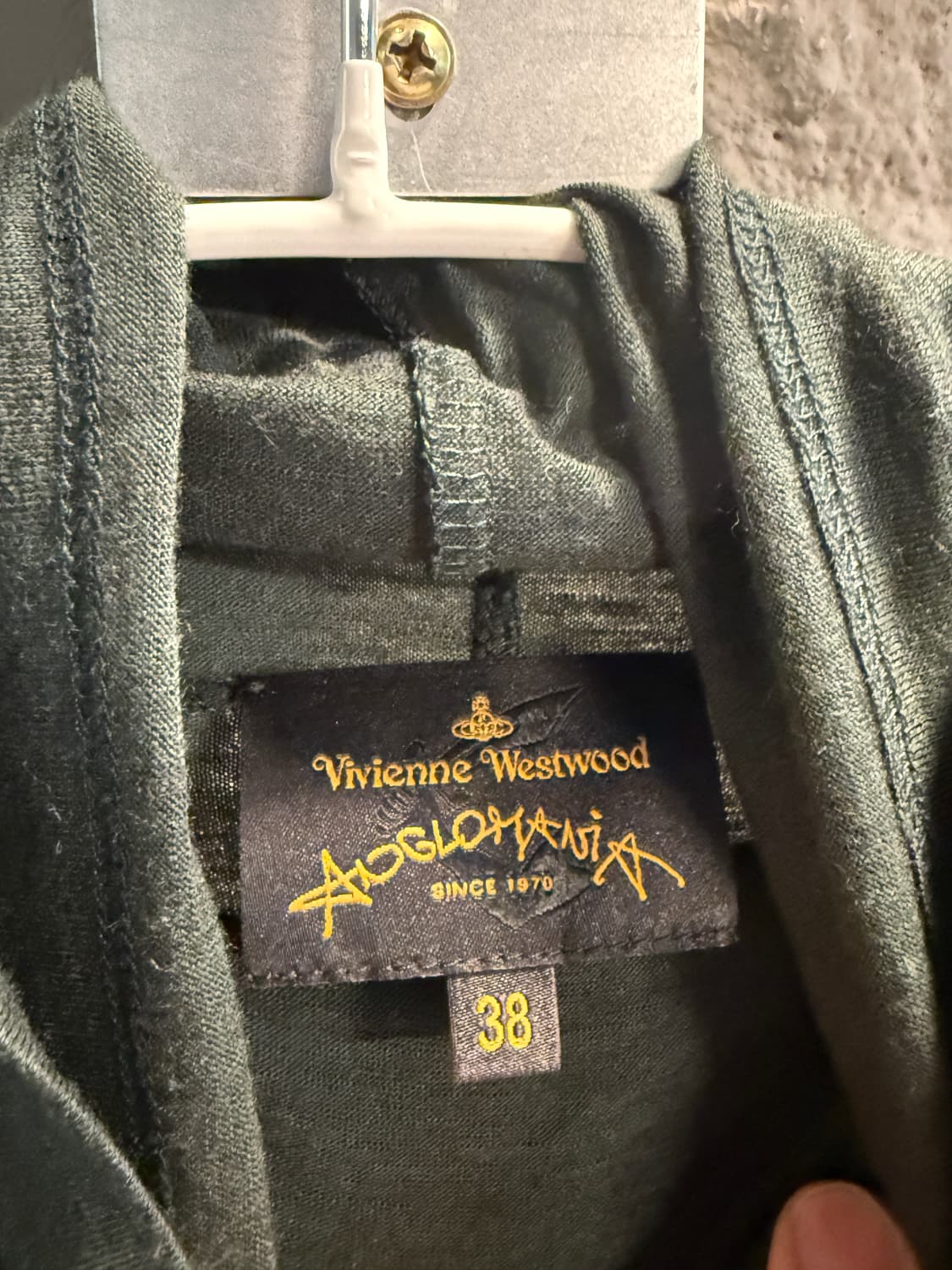 비비안웨스트우드 앵글로매니아 터틀넥 니트 버튼 슬리브 38 상품이미지5