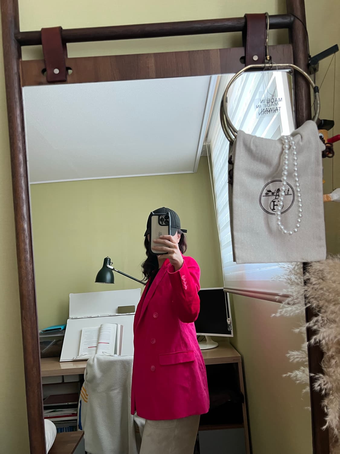 코스 코듀로이 블레이저 브라이트 핑크 자켓 상품이미지7