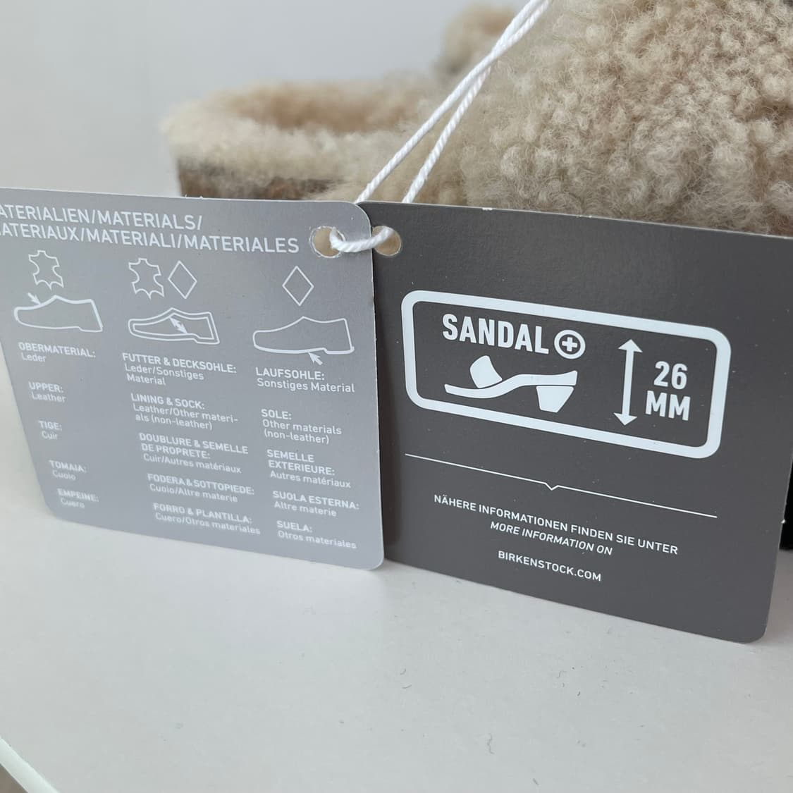 버켄스탁 파필리오 아리조나 빅버클 퍼 39 (245~250) 새제품 상품이미지6