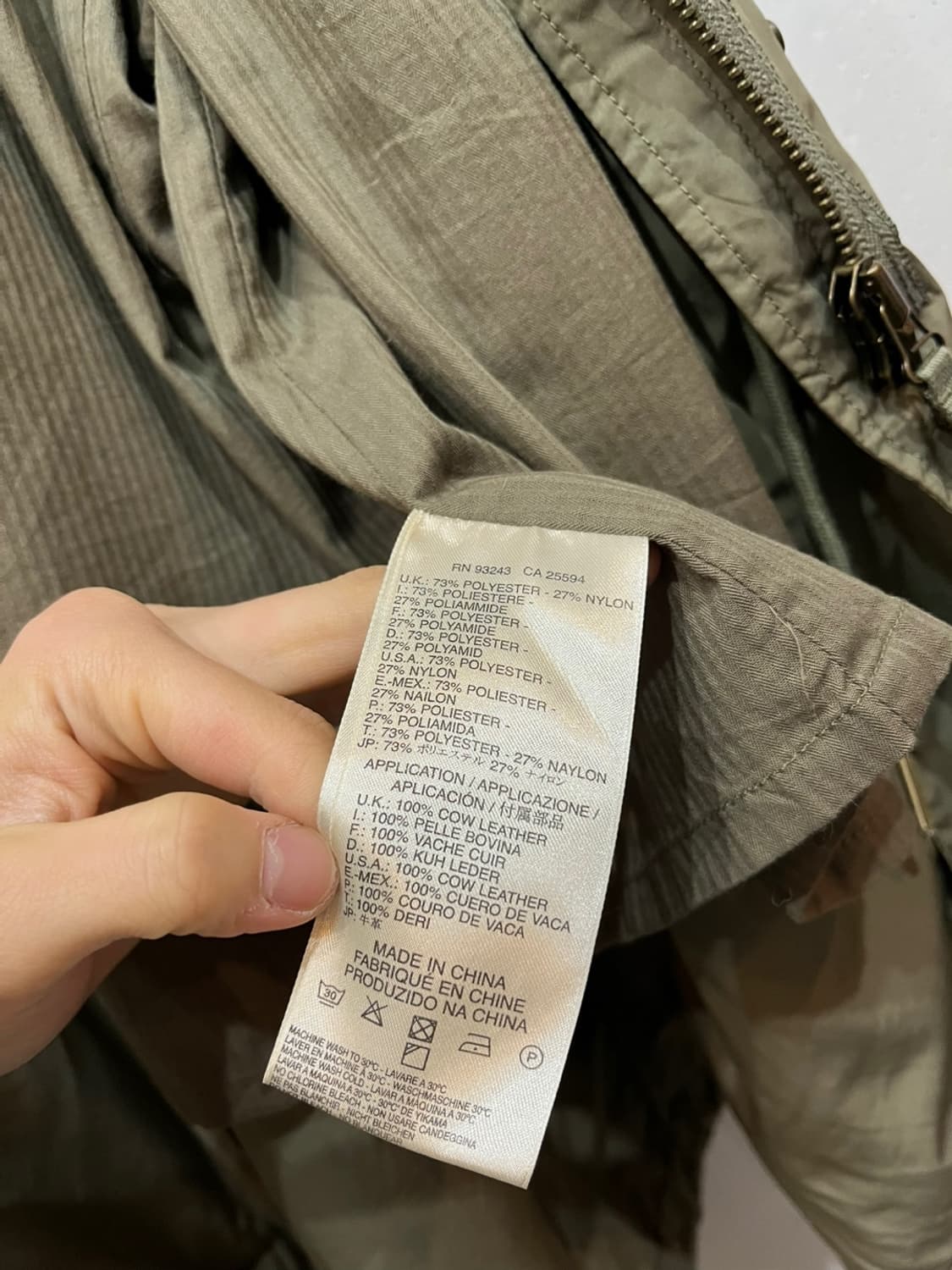 DIESEL 디젤 필드 야상자켓 상품이미지5