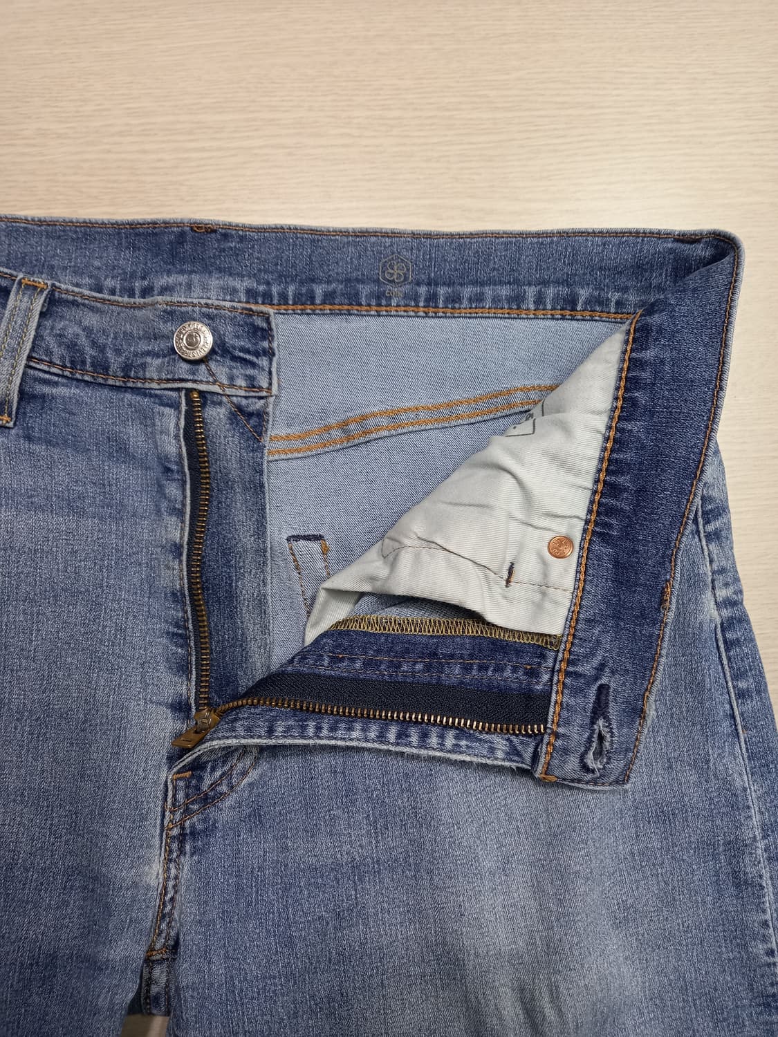 35 빅E 리바이스511 Premium 워싱 스판 슬림일자진 35-258 상품이미지6