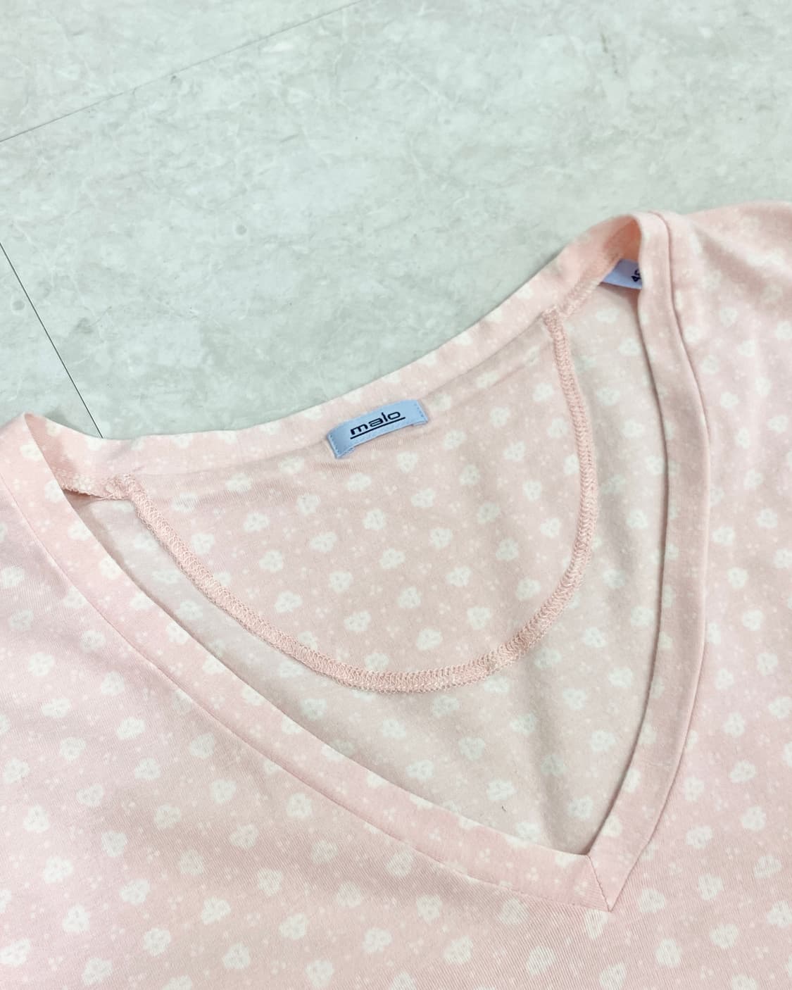 MALO Pink Clover T-Shirt 상품이미지5