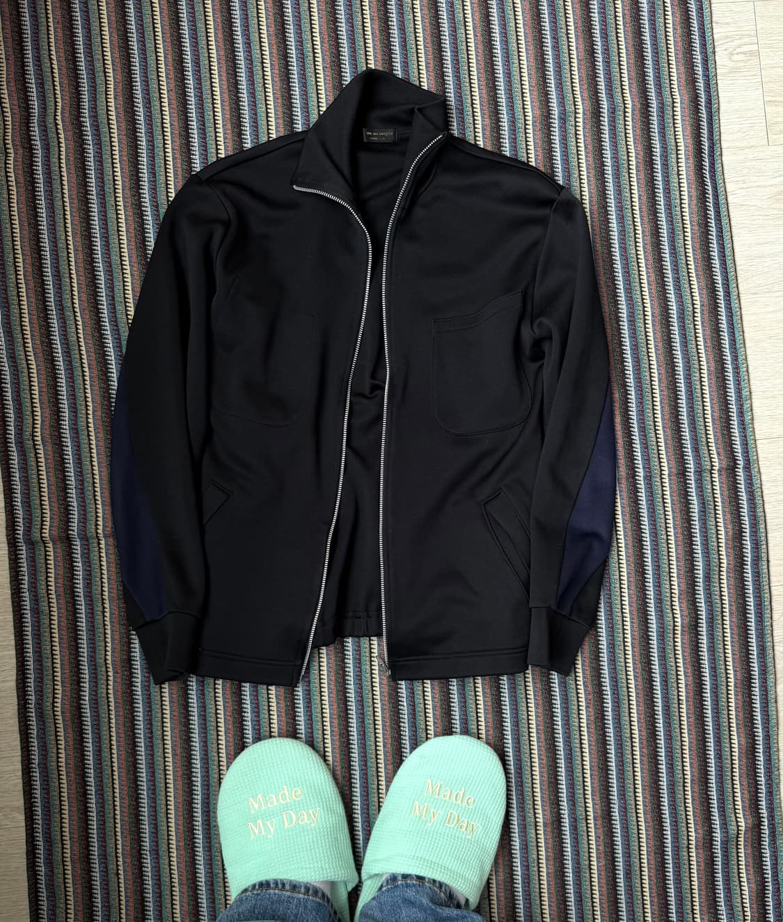 꼼데가르송 옴므 트랙 집업 자켓 상품이미지1