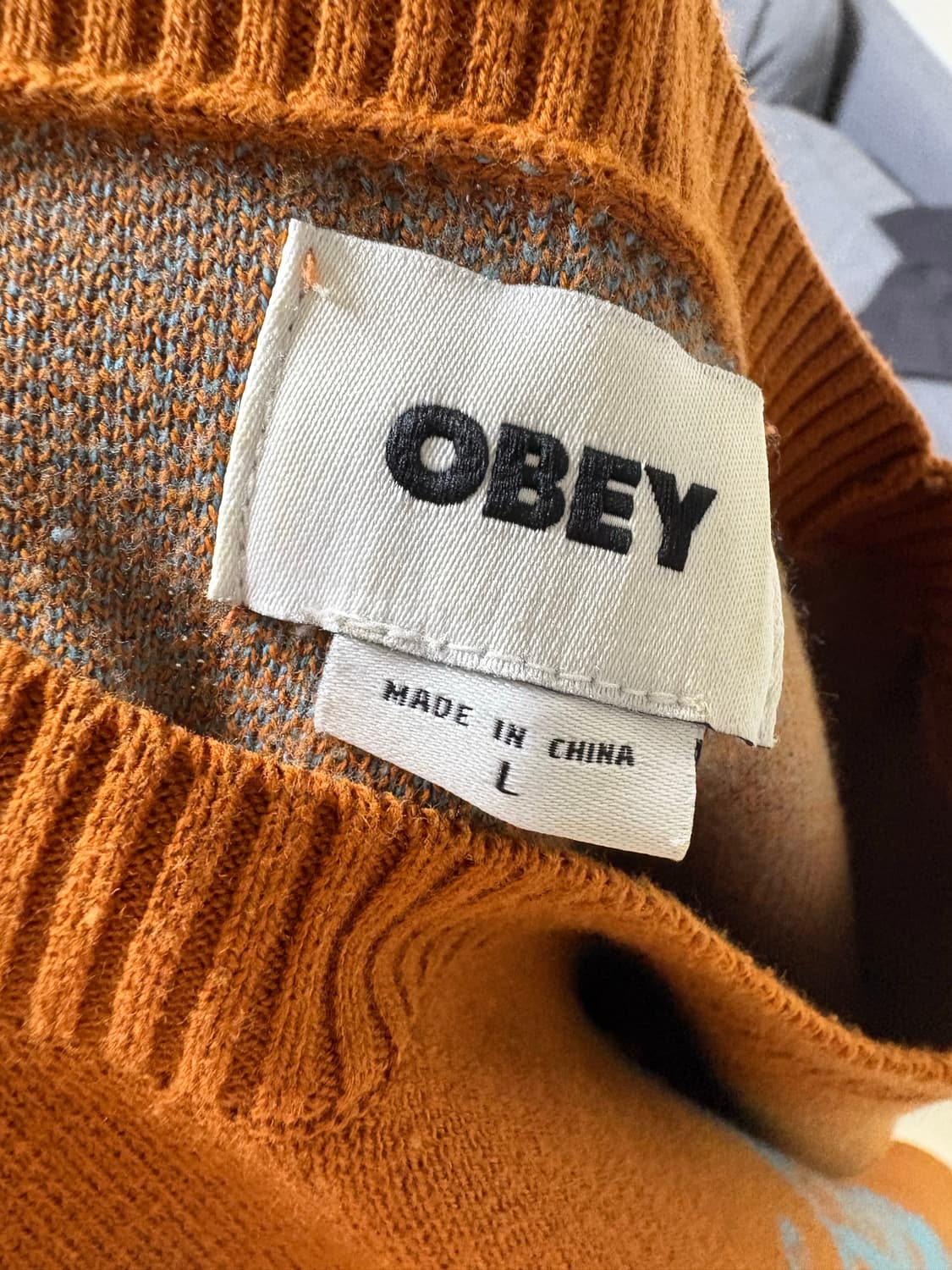 Obey 데칼코마니 니트 상품이미지3