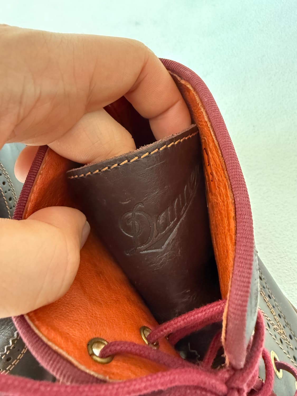 [260]대너(Danner) 6홀 윙팁 부츠 상품이미지9