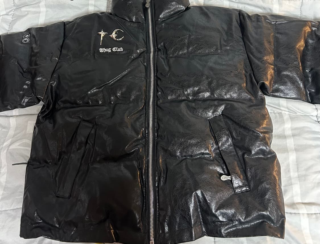 떠그클럽 레더 패딩 점퍼 3에러 상품이미지2