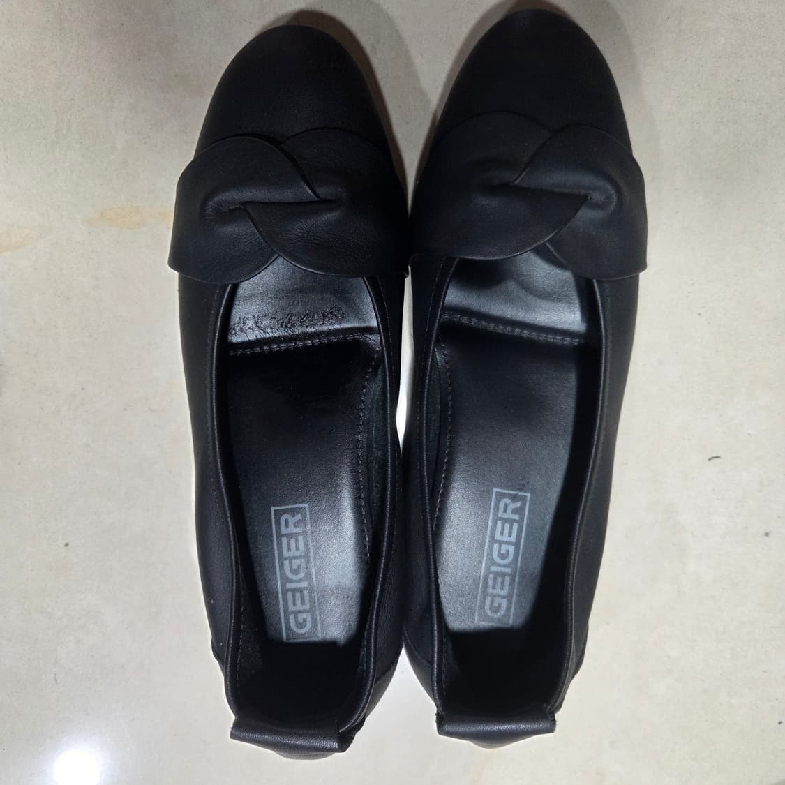 GEIGER 가이거 천연가죽 에델 하이 플랫슈즈 상품이미지2