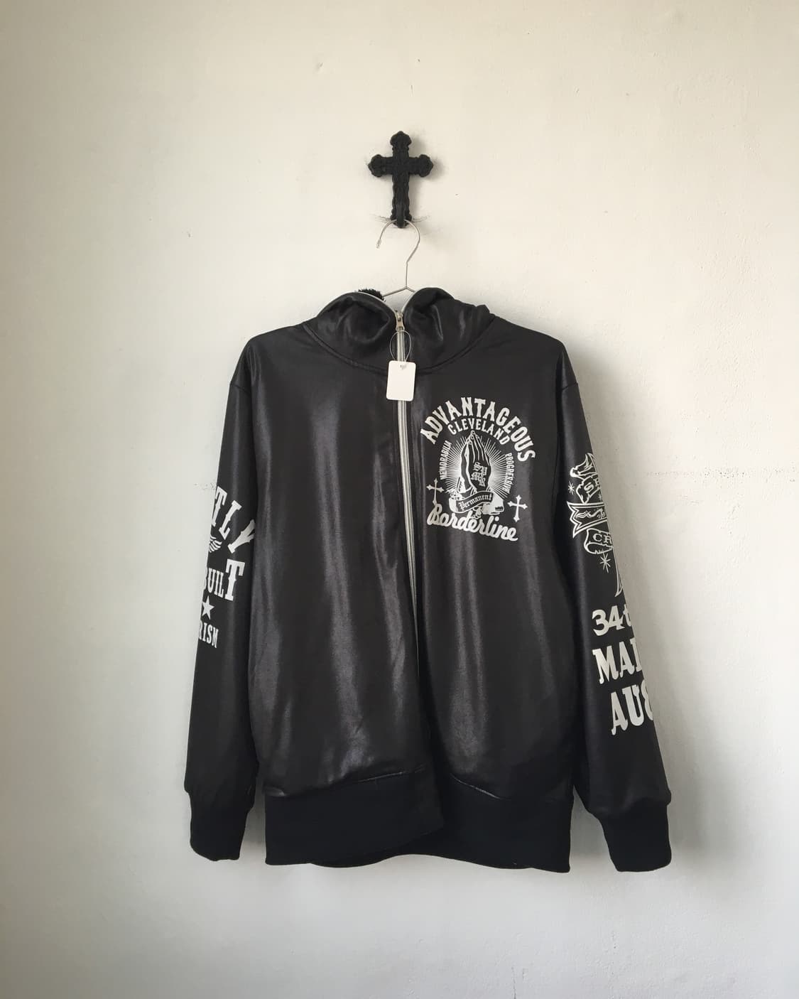 Printing point hood zip up 상품이미지3