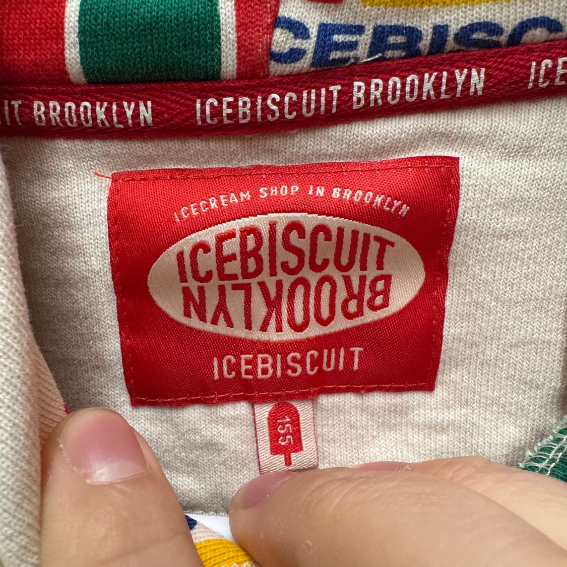 아이스비스킷 후드티셔츠 155 상품이미지2