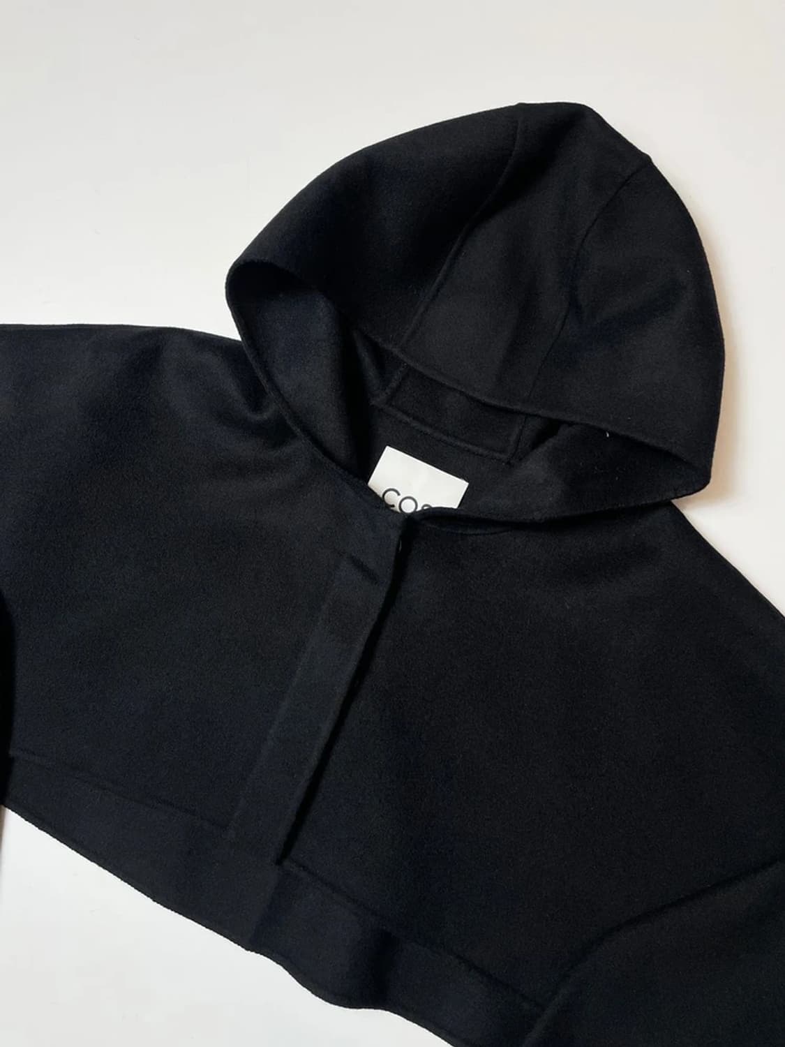 코스 크롭 울 하이브리드 후드 자켓 PN9453 상품이미지2