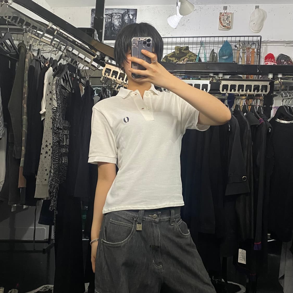 Fred Perry 월계관 로고 자수 반팔 티셔츠 상품이미지9