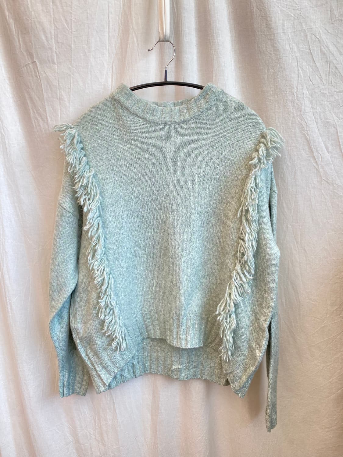 COEN 민트 울혼방 니트(F) 상품이미지2