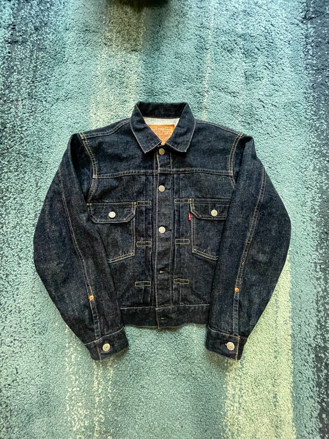 리바이스 Lvc 타입2 지쟌 콘밀  507 트러커 상품이미지1