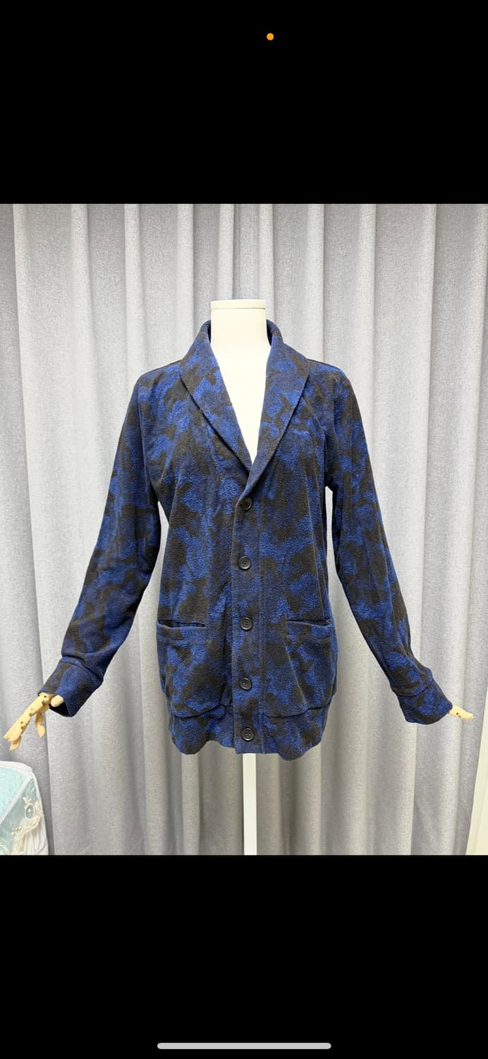 빔즈 하트 카모플라쥬 숄칼라 가디건 상품이미지1