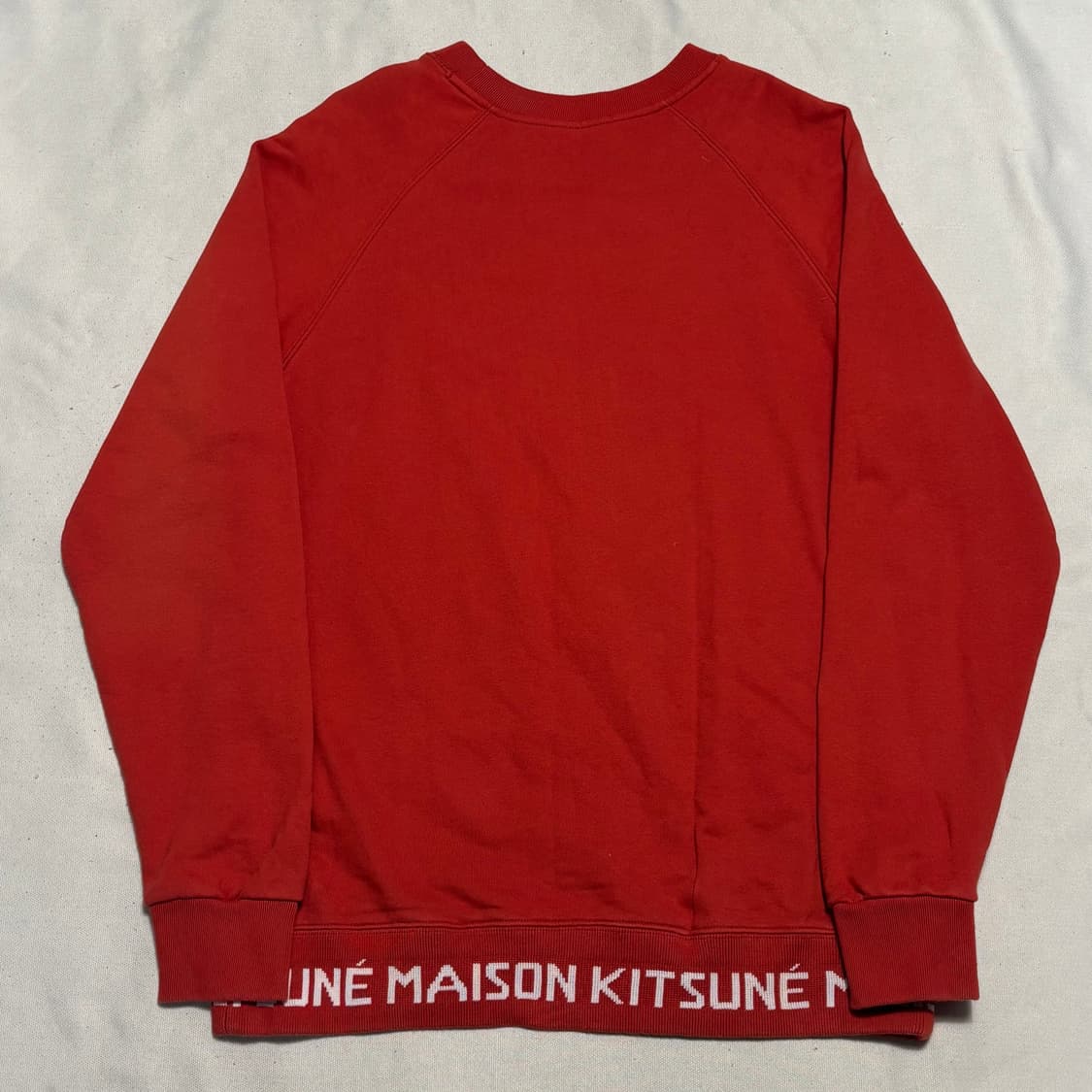 M 매종키츠네 폭스헤드 맨투맨 상품이미지3