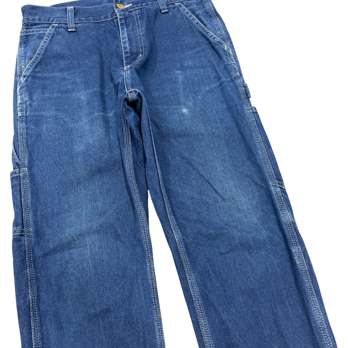 칼하트 WIP 싱글니 카펜터 데님팬츠 바지 29X32 상품이미지4