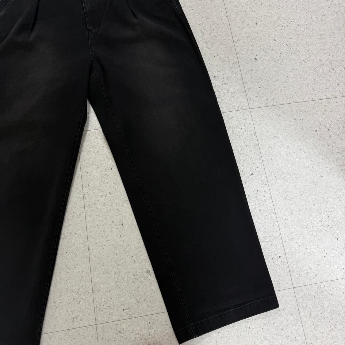 아트 이프 액츠 브러쉬드 치노 팬츠 페이디드 블랙 Brushed Chin 상품이미지3