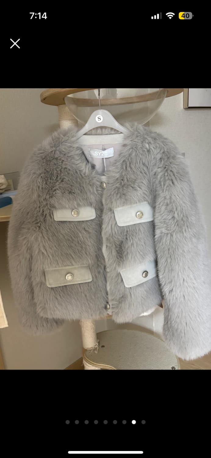 에스와이투씨 SY2C 그레이 퍼자켓 무신사 낫유어로즈 상품이미지8