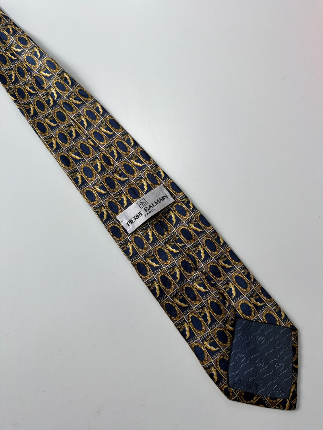 피에르 발망 (PIERRE BALMAIN) 실크 넥타이 8.5cm 상품이미지3