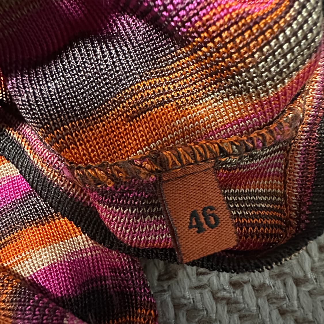 MISSONI italy made sleeveless shirts 상품이미지4