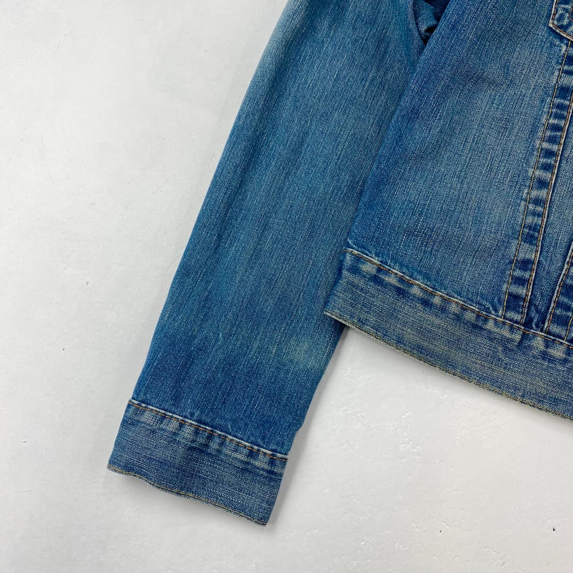 트루릴리전 스티치 포켓 데님 트러커 자켓 (100) 상품이미지5