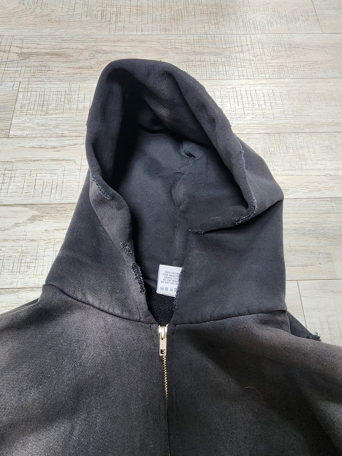 아킴보 와치피커 선페이디드블랙 후드집업 xl 상품이미지3