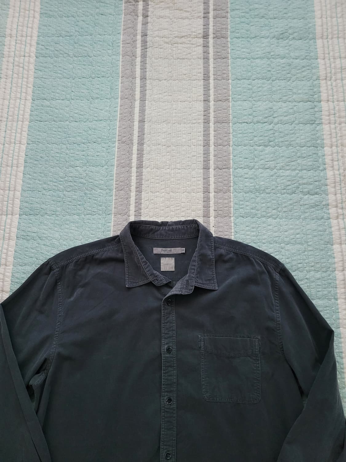 시리즈 Series 컴포트 원포켓 간절기 남방 탭115 실 110 상품이미지2