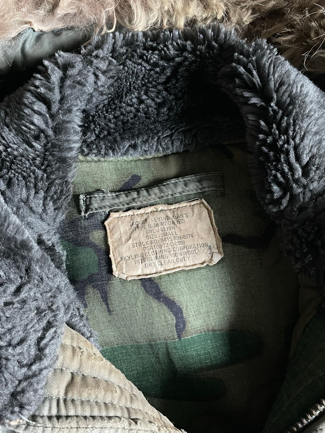 70s USAF N3b ERDL snorkel parka 상품이미지6