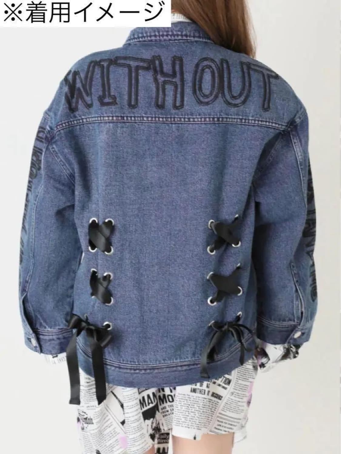 Jamie エーエヌケー denim jacket 상품이미지2