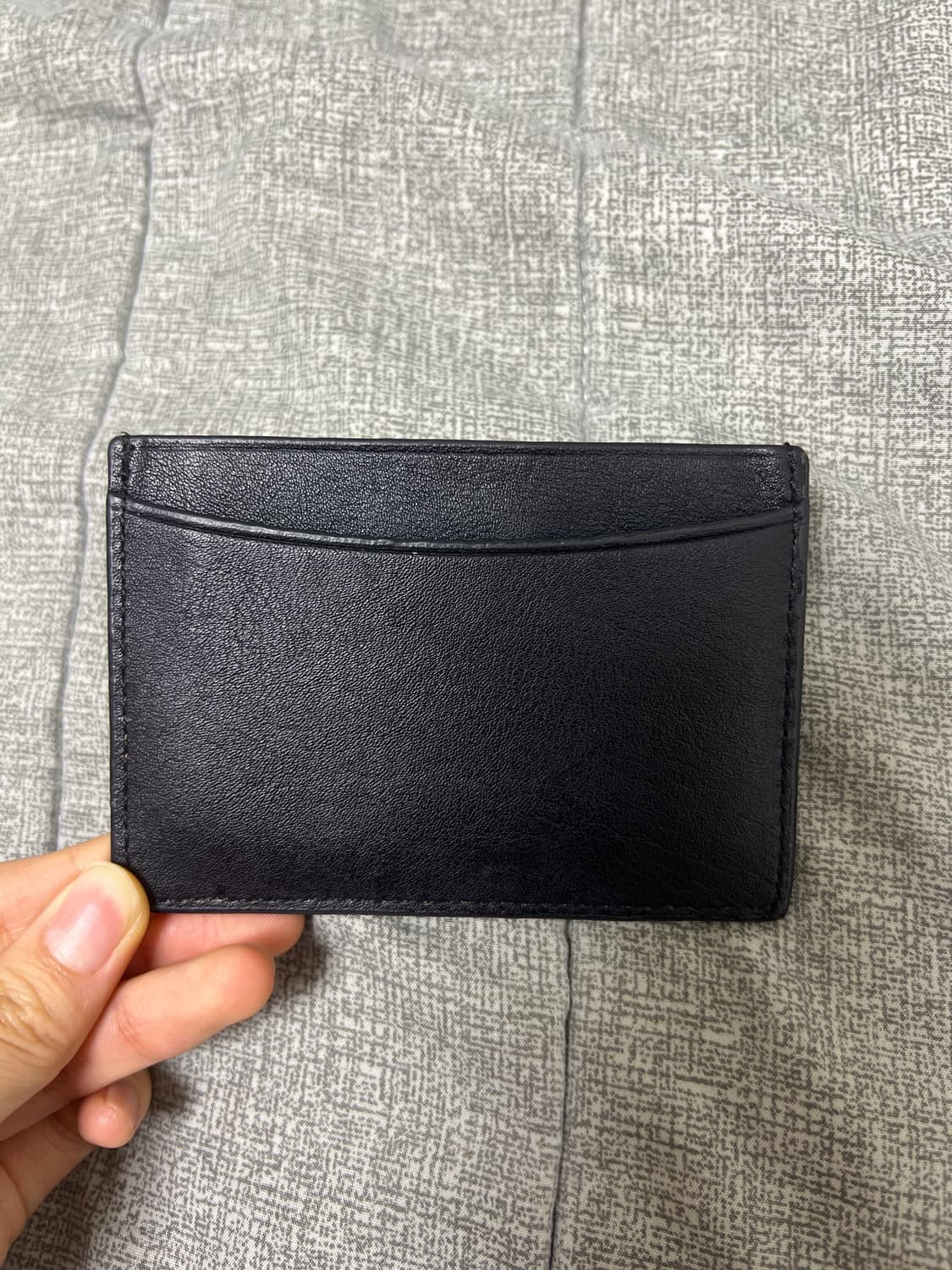 미스치프 카드지갑 블랙 상품이미지3