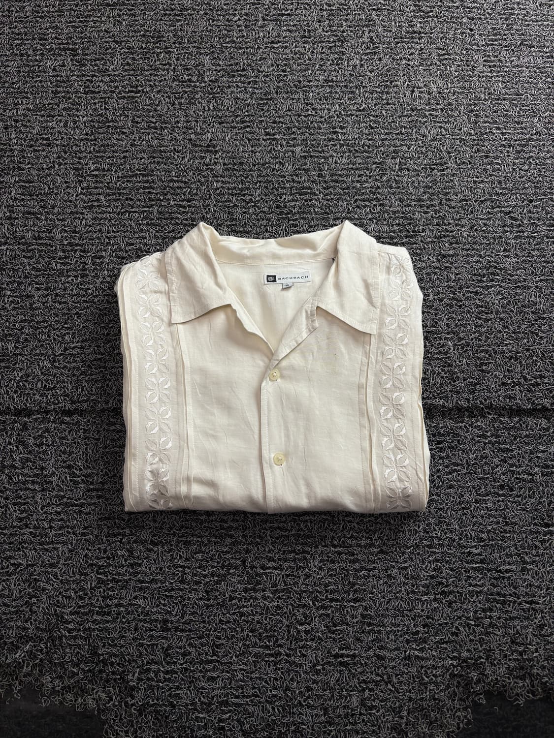 90s USA 빈티지 디테일 구아야베라 쿠바 셔츠 4036 상품이미지1