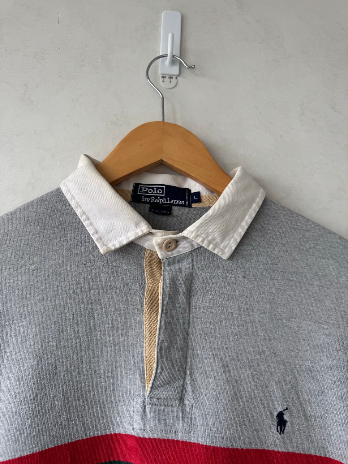 90s 폴로 랄프로렌 럭비티  상품이미지3